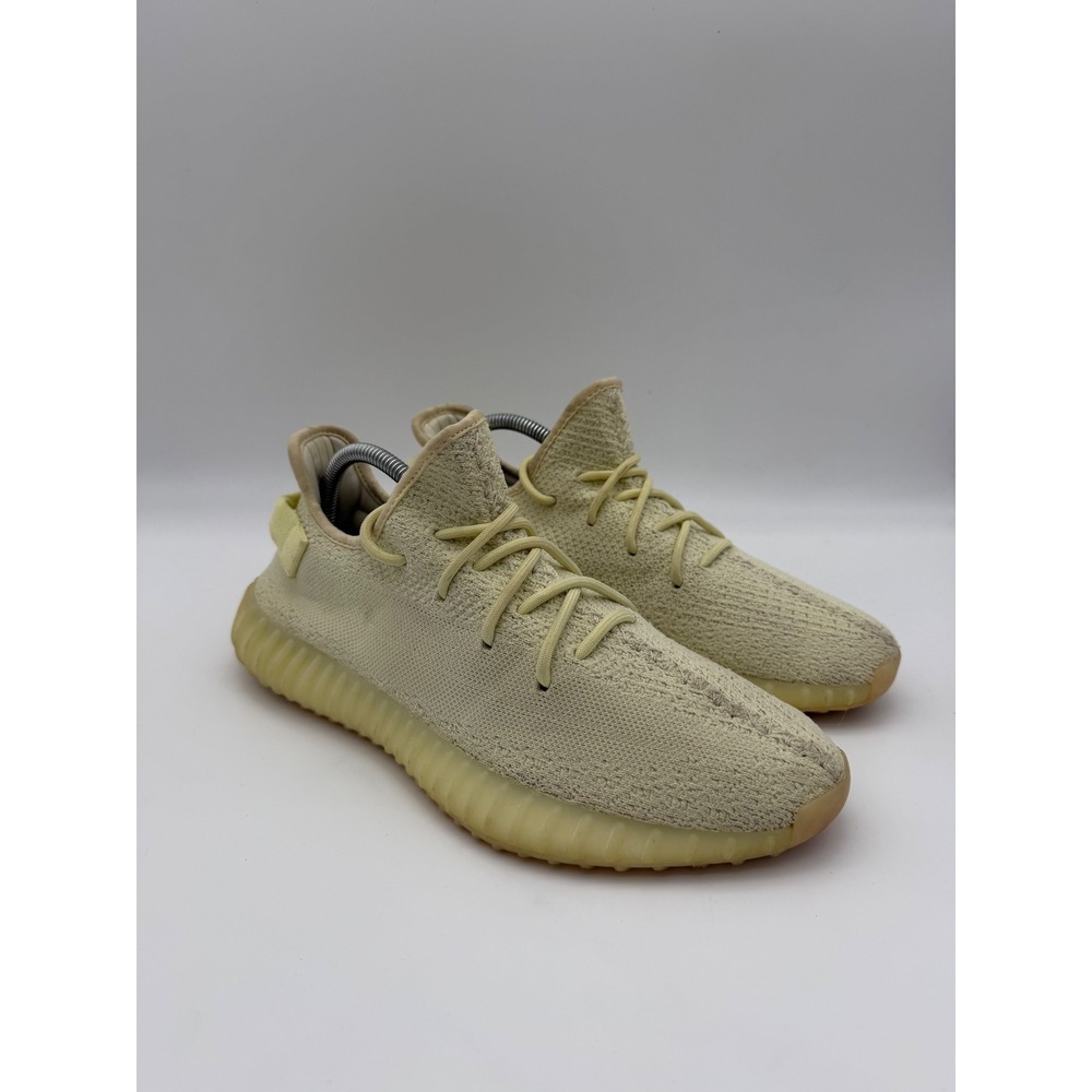 Adidas Yeezy Boost 350 V2 Butter Mens Pale‎ Yellow Sneakers F36980 Size 9.5